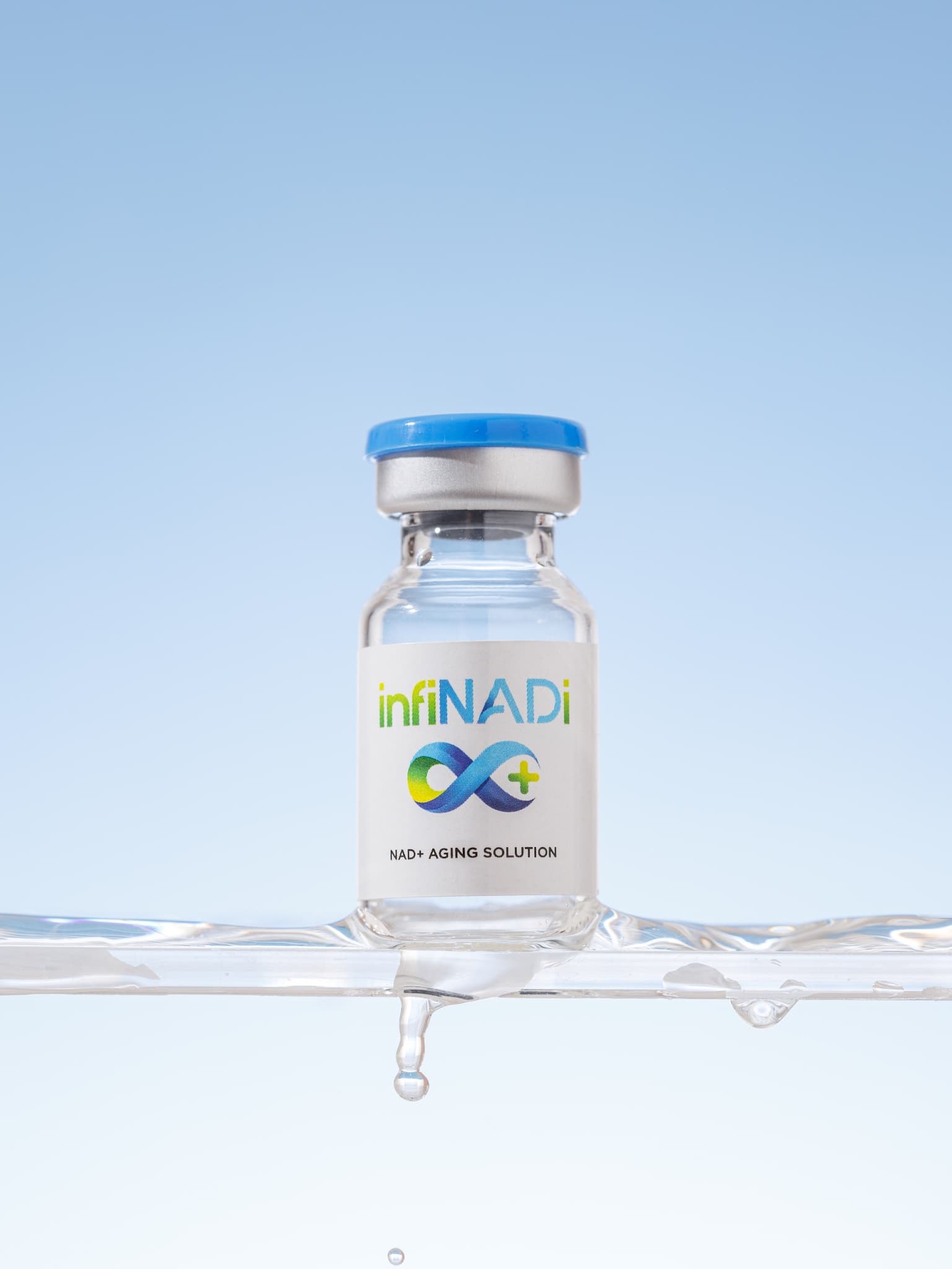 infiNADi NAD+ aging solution vial