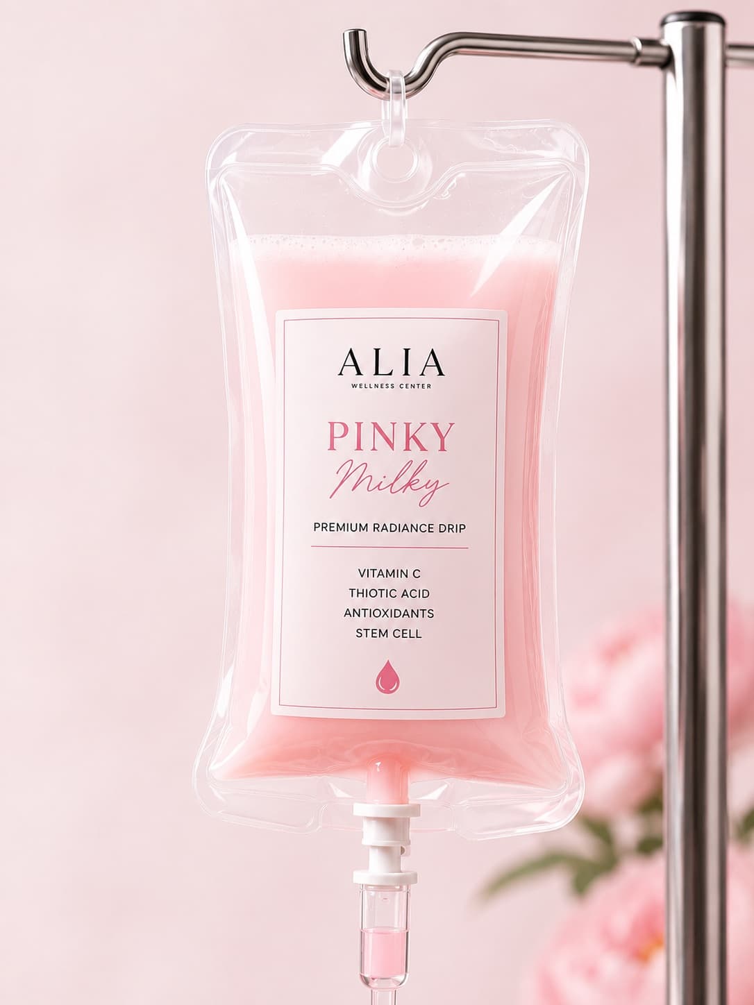 Pinky Milky skin radiance drip