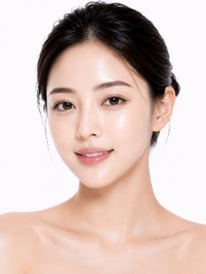 Bright, radiant skin after whitening IV drip therapy
